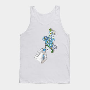 forget me not Tank Top